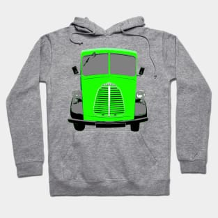 Morris 1950s classic van green Hoodie